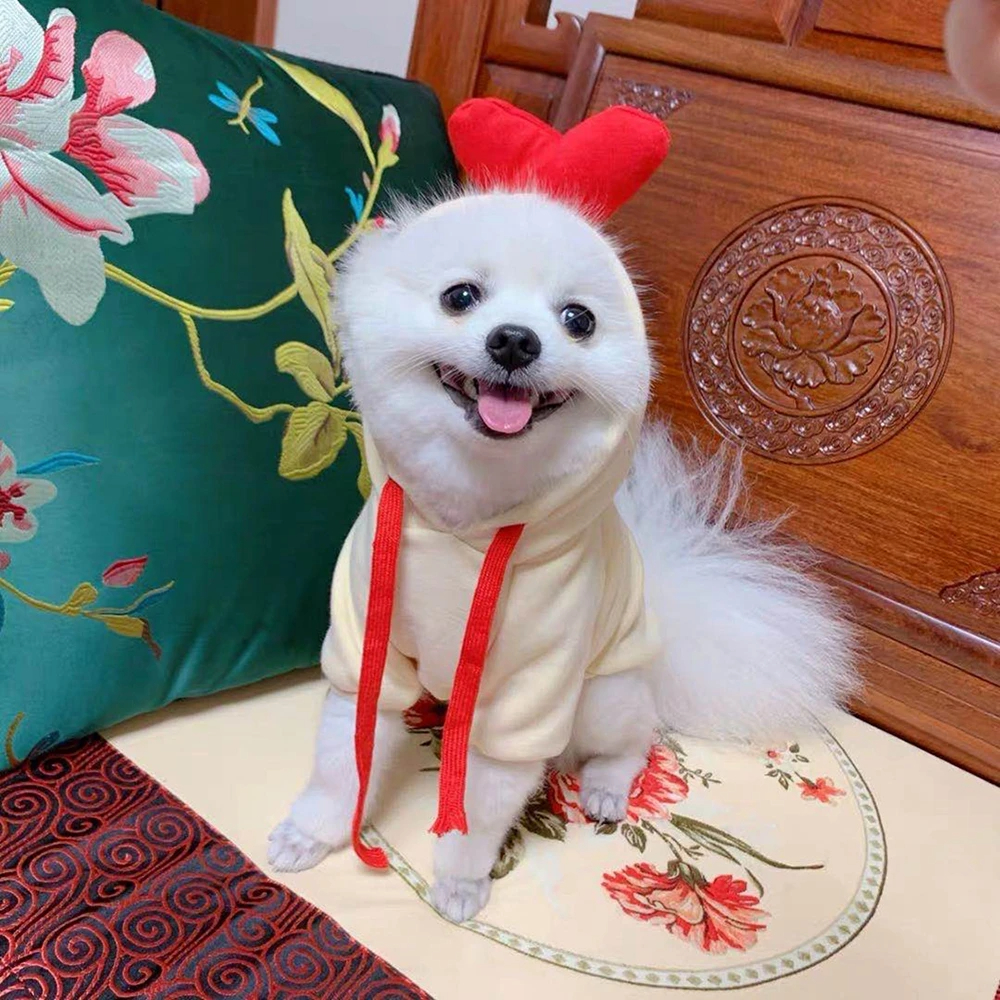 Cute Fruit Dog Clothes For Small Dogs Hoodies Winter Warm Fleece Pet Clothing Puppy Cat Costume Coat For French Chihuahua Outfit