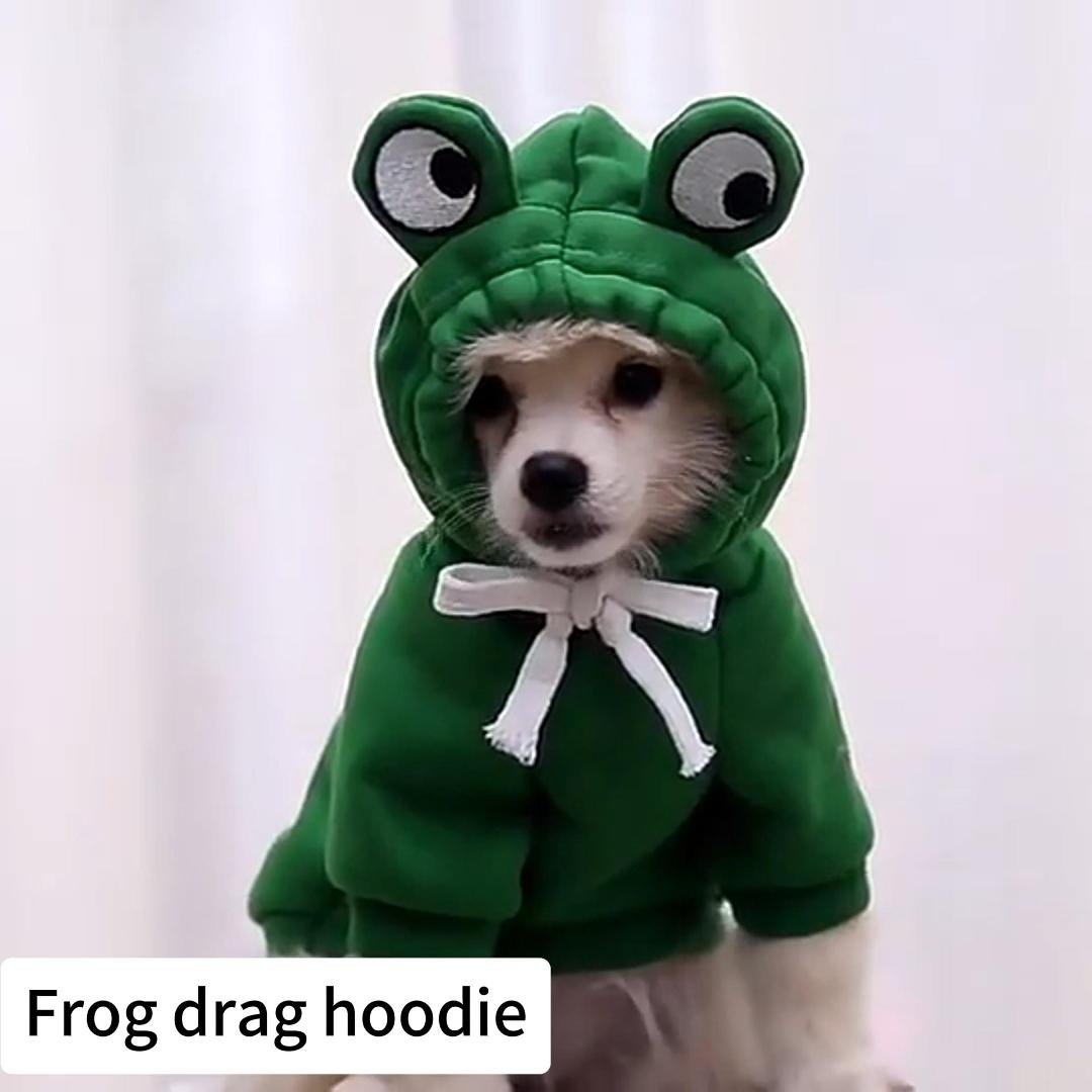 Cute Fruit Dog Clothes For Small Dogs Hoodies Winter Warm Fleece Pet Clothing Puppy Cat Costume Coat For French Chihuahua Outfit