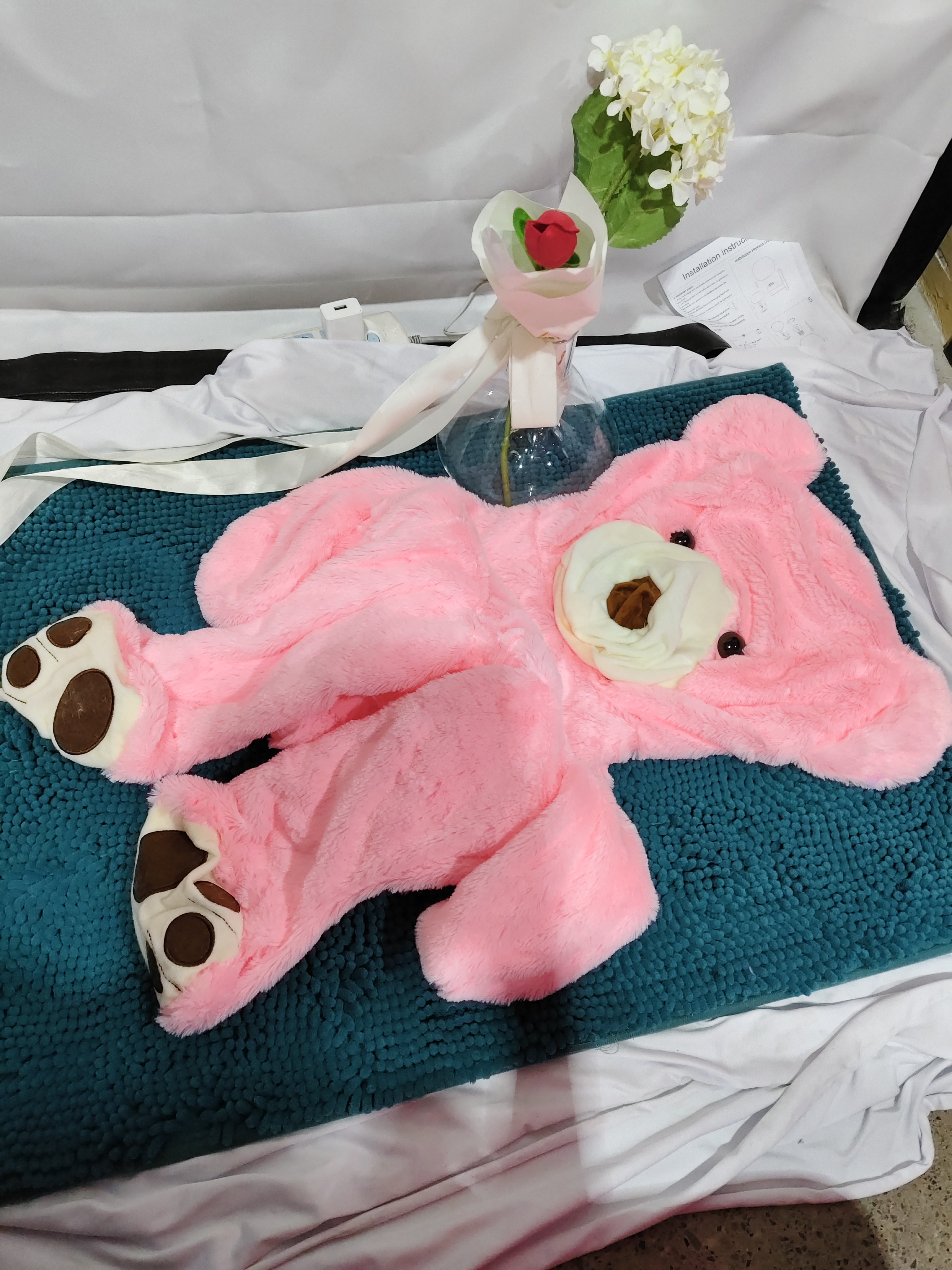 Giant Teddy Bear Plush Toy Huge Soft Toys Leather Shell