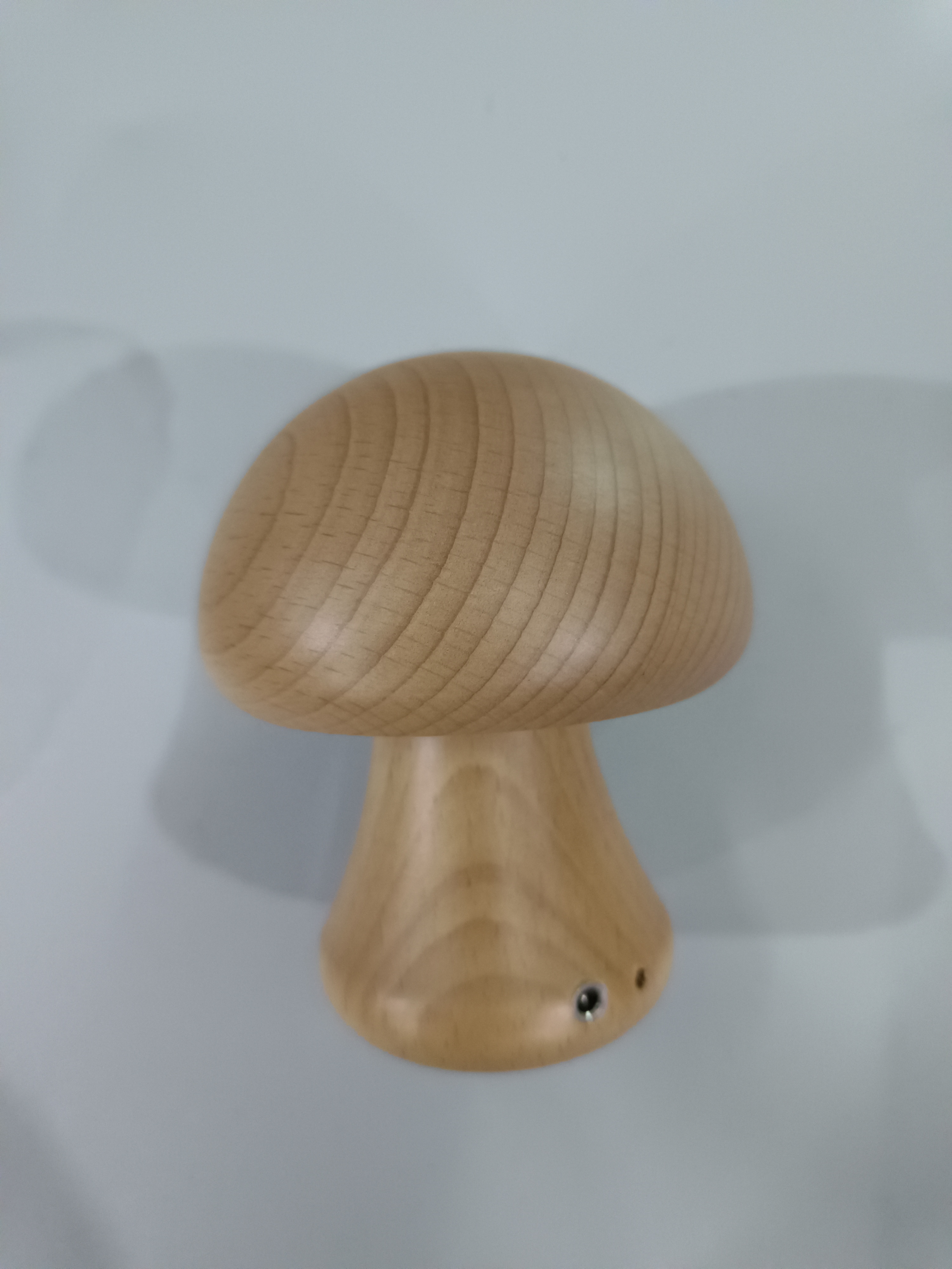 INS Wooden Cute Mushroom LED Night Light With Touch Switch Bedside Table Lamp For Bedroom Childrens Room Sleeping Night Lamps Home Decor