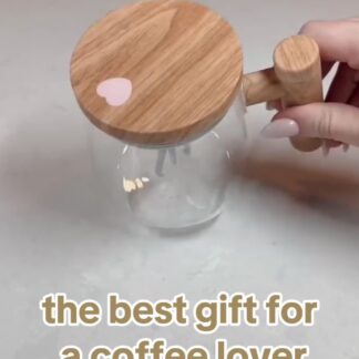 400ML Self Stirring Coffee Mug Electric Mixing Glass Coffee CupHigh Speed Fast Automatic Coffee Cup For Gyms Dining Room Kitchen Gadgets