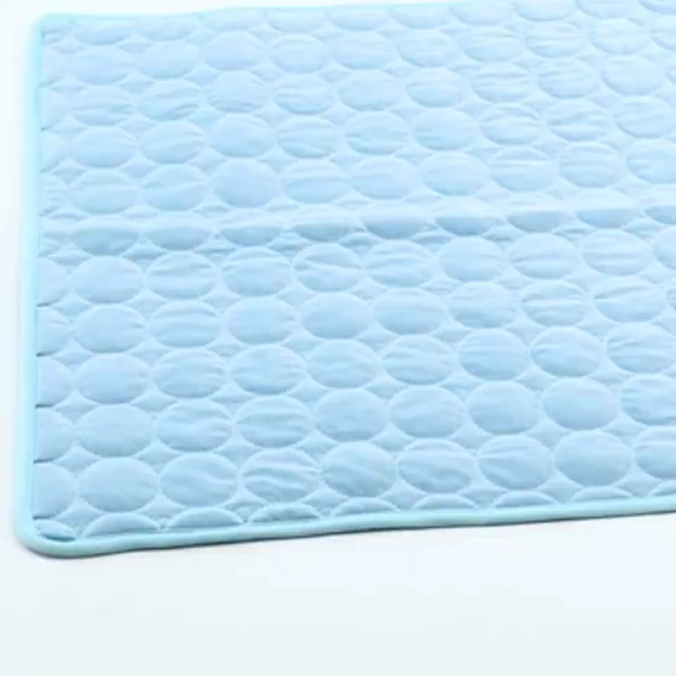 Pet Dog Cat Ice Silk Cold Nest Pad For Cooling In Summer