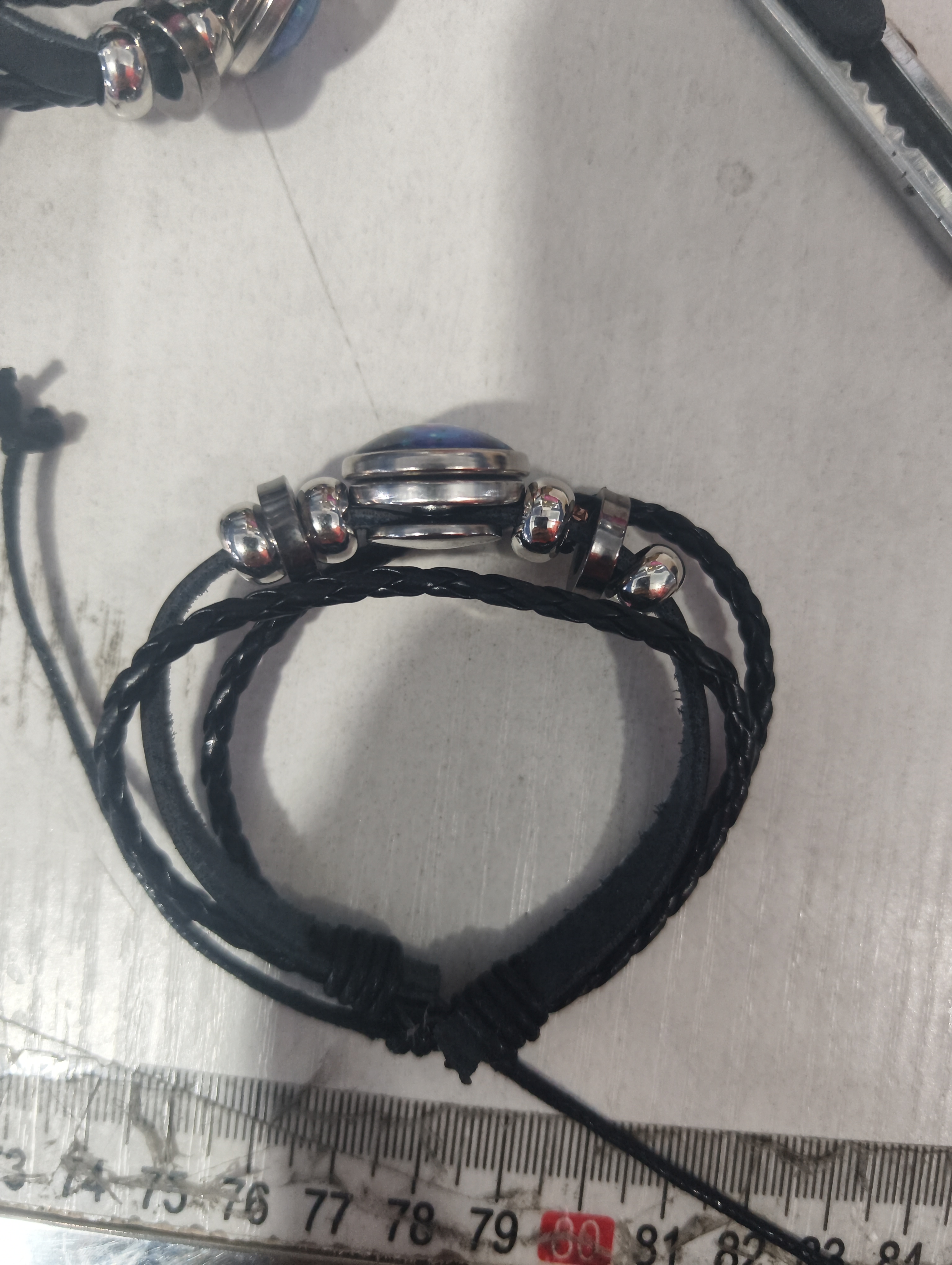 12 Zodiac Constellation Bracelet Luminous Braided Design Bracelet For Men Women Kids
