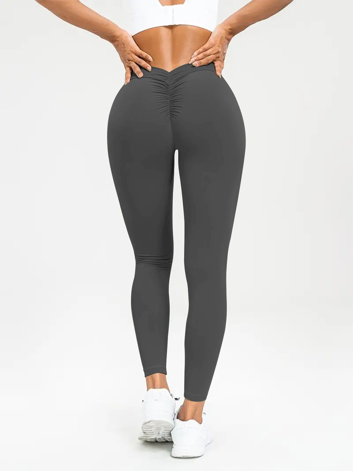 Women's Yoga Pants High Waist Lift High Elastic Tight Fitness Trousers