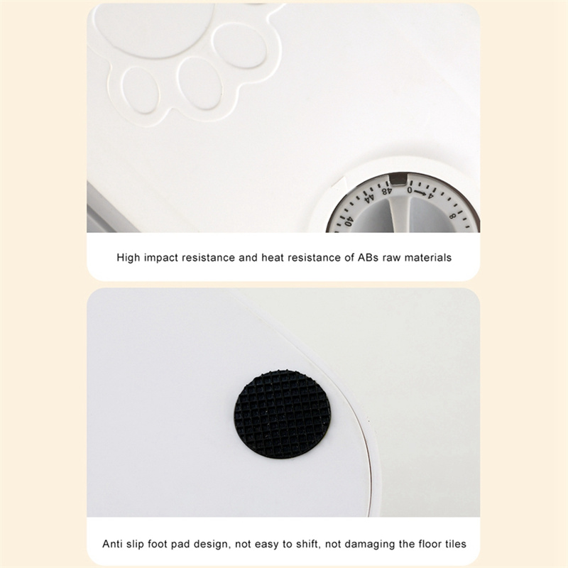 Automatic Pet Feeder Smart Food Dispenser For Cats Dogs Timer Stainless Steel Bowl Auto Dog Cat Pet Feeding Pets Supplies