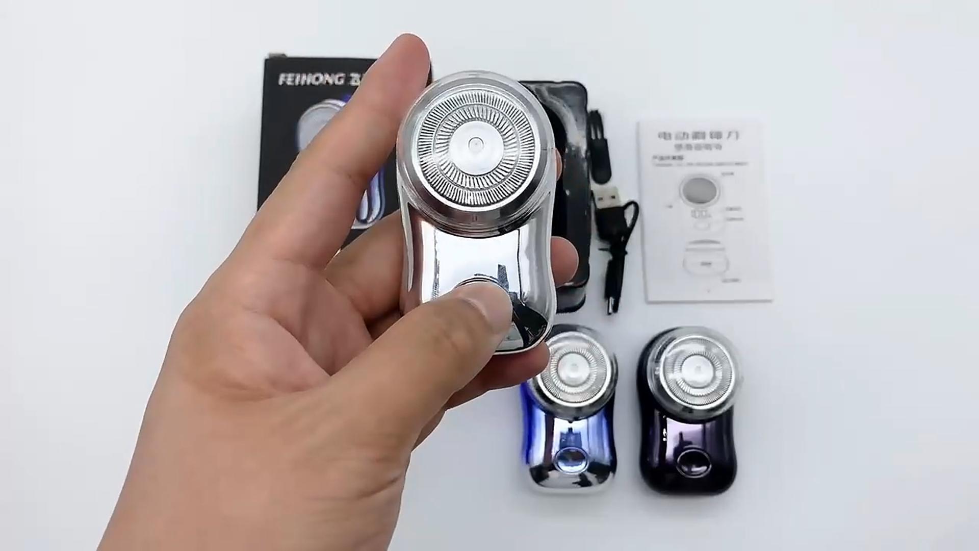Mini Portable Face Cordless Shavers Rechargeable USB Electric Shaver Wet & Dry Painless Small Size Machine Shaving For Men