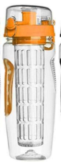 32Oz Fruit Infusing Infuser Water Bottle Water Fruit Bottle BPA Free Plastic Sport Fruit Infuser Water Bottles With Infuser Juice Shaker Drink Bottle Of Water