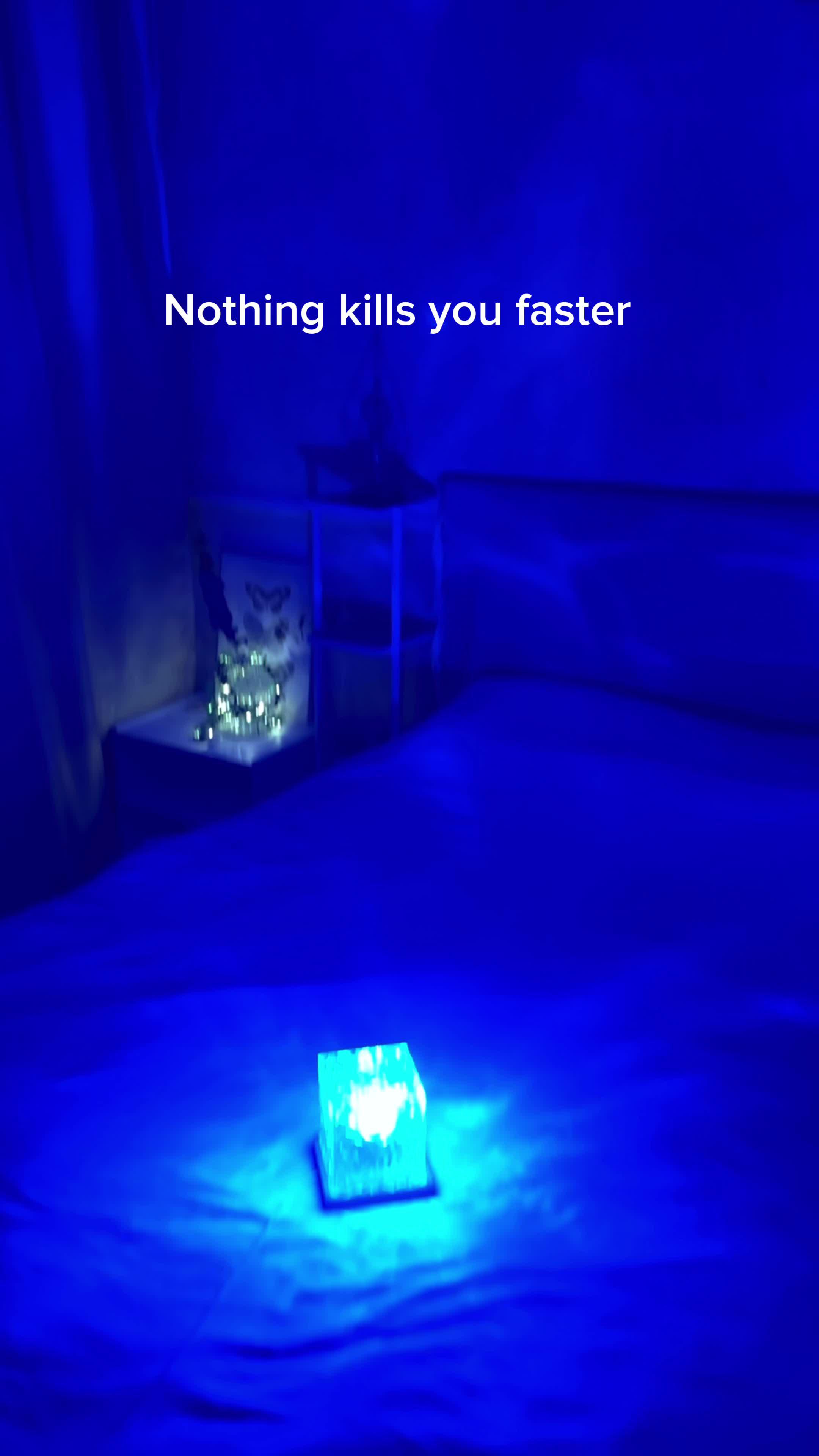 LED Water Ripple Ambient Night Light USB Rotating Projection Crystal Table Lamp RGB Dimmable Home Decoration 16 Color Gifts