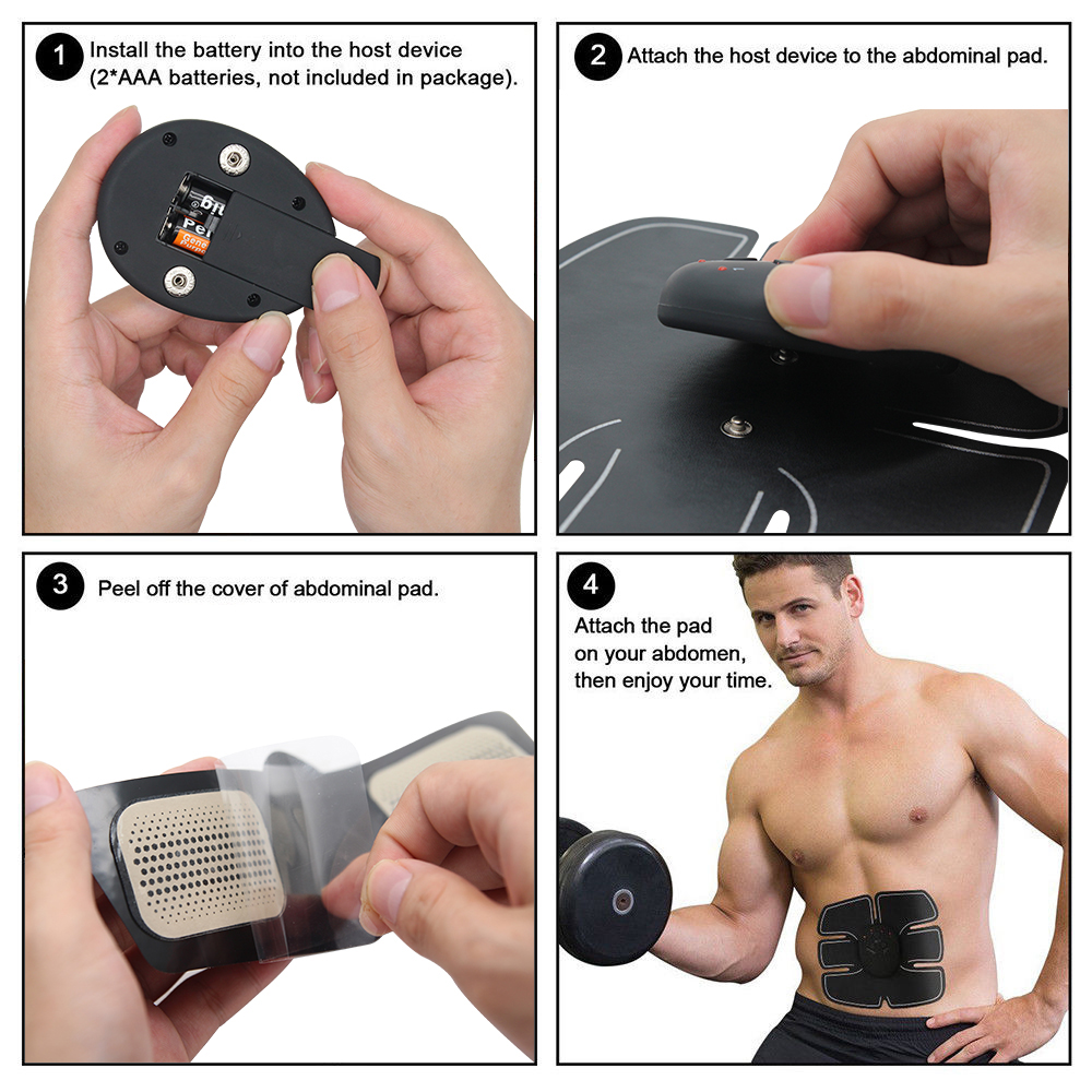 The Ultimate EMS Abs & Muscle Trainer