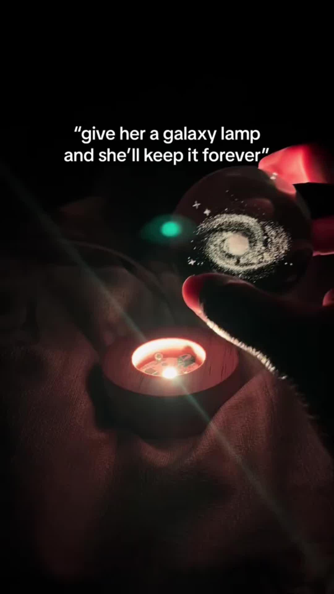 Luminous Starry Sky And Planets Moon Moon Crystal Ball Small Night Lamp Projection Ambience Light Creative Gift New Strange Gift