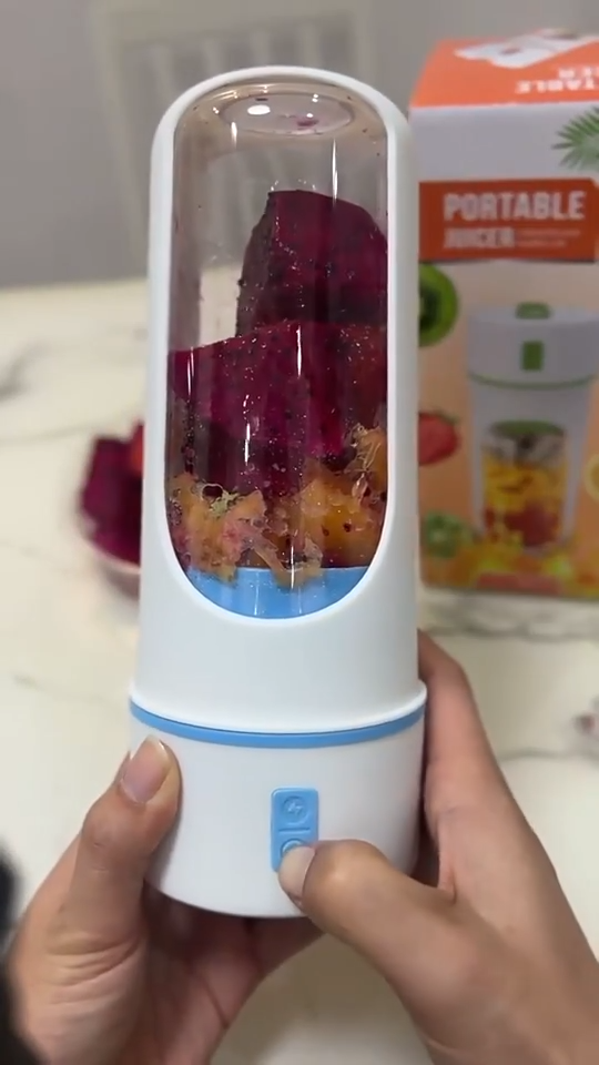 Kitchen Electric Juicer USB Charging Wireless Juices Blender Fruit Orange Mixer Squeezer Machine Ice Crush Cup Food Processor