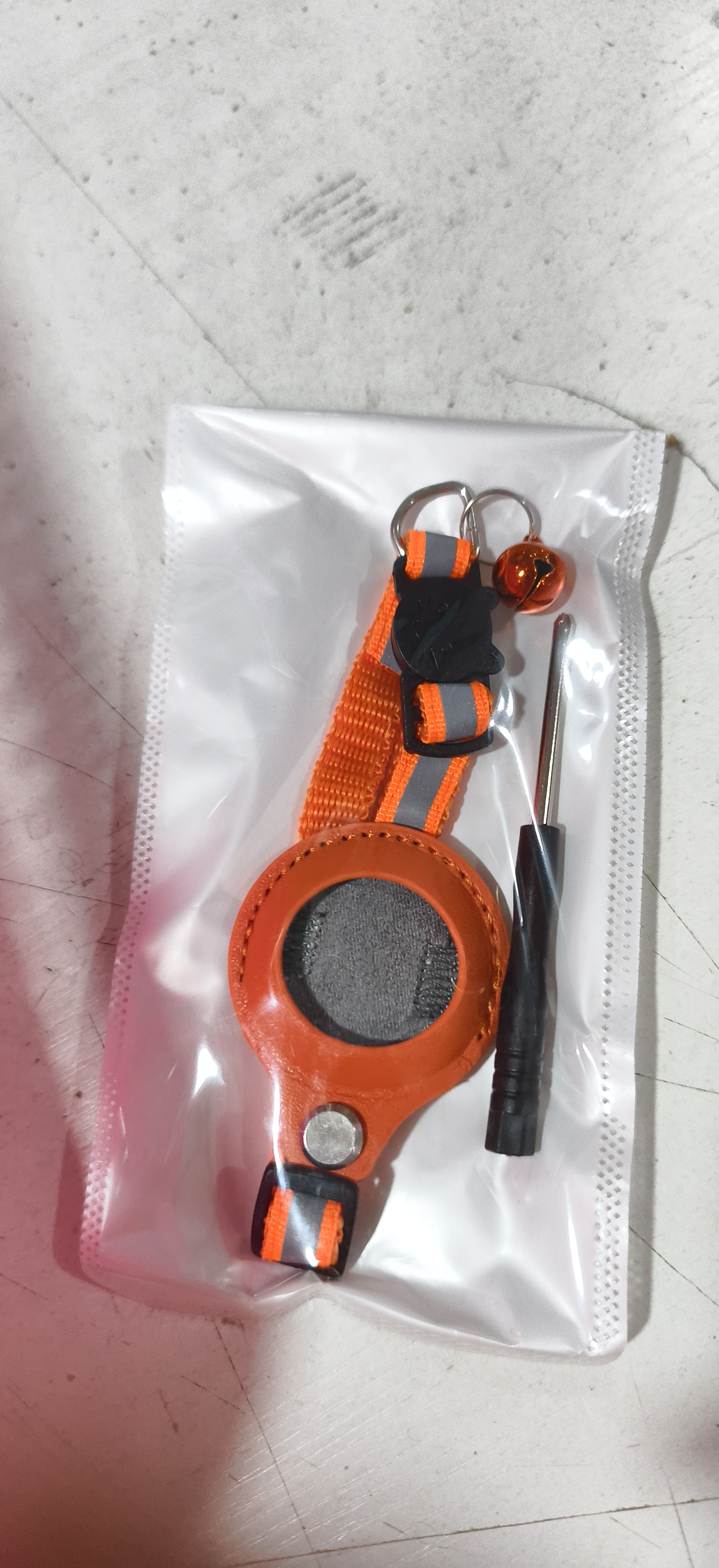 Reflective Collar Waterproof Holder Case For Airtag Air Tag Airtags Protective Cover Cat Dog Kitten Puppy Nylon Collar