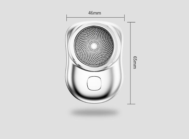 Mini Portable Face Cordless Shavers Rechargeable USB Electric Shaver Wet & Dry Painless Small Size Machine Shaving For Men